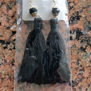 For The Love of Mercy Tassel Drop Earrings
